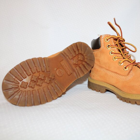Timberland Premium Toddler Waterproof Classic Wheat Boot Little Kid Size 9 - Picture 12 of 13
